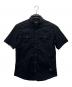 BURBERRY BLACK LABEL（バーバリーブラックレーベル）の古着「半袖シャツ」｜ブラック