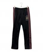 Needlesニードルズ）の古着「ナロートラックパンツ」｜ブラック×ピンク