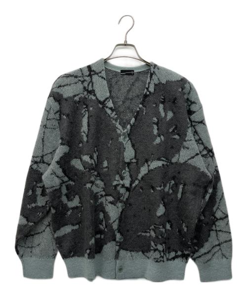 LAD MUSICIAN（ラッドミュージシャン）LAD MUSICIAN (ラッドミュージシャン) 厚手カーディガン グレー サイズ:44の古着・服飾アイテム