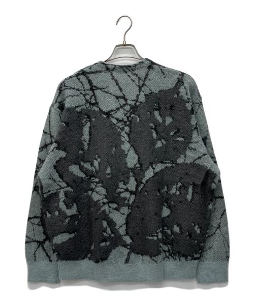 LAD MUSICIAN（ラッドミュージシャン）LAD MUSICIAN (ラッドミュージシャン) 厚手カーディガン グレー サイズ:44の古着・服飾アイテム