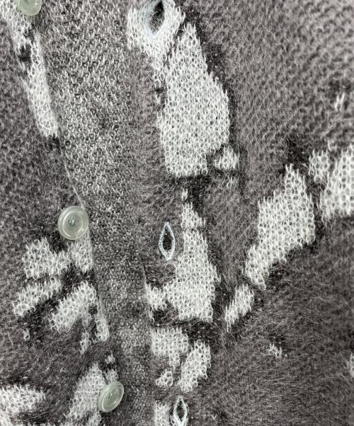 LAD MUSICIAN（ラッドミュージシャン）LAD MUSICIAN (ラッドミュージシャン) 厚手カーディガン グレー サイズ:44の古着・服飾アイテム