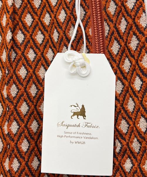 Needles（ニードルズ）Needles (ニードルズ) SASQUATCHfabrix. (サスクワッチファブリックス) トラックパンツ オレンジ サイズ:Sの古着・服飾アイテム