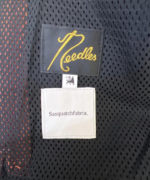 Needles（ニードルズ）Needles (ニードルズ) SASQUATCHfabrix. (サスクワッチファブリックス) トラックパンツ オレンジ サイズ:Sの古着・服飾アイテム