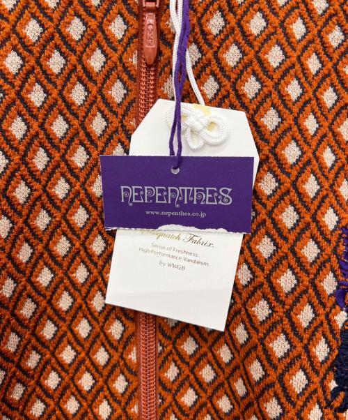 Needles（ニードルズ）Needles (ニードルズ) SASQUATCHfabrix. (サスクワッチファブリックス) トラックジャケット オレンジ サイズ:Lの古着・服飾アイテム