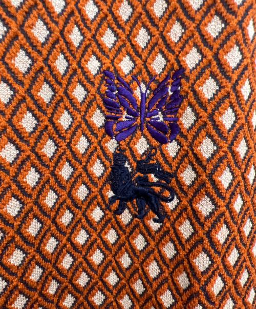 Needles（ニードルズ）Needles (ニードルズ) SASQUATCHfabrix. (サスクワッチファブリックス) トラックジャケット オレンジ サイズ:Lの古着・服飾アイテム