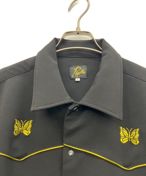 Needles（ニードルズ）Needles (ニードルズ) パイピングカウボーイジャケット ブラック サイズ:Lの古着・服飾アイテム