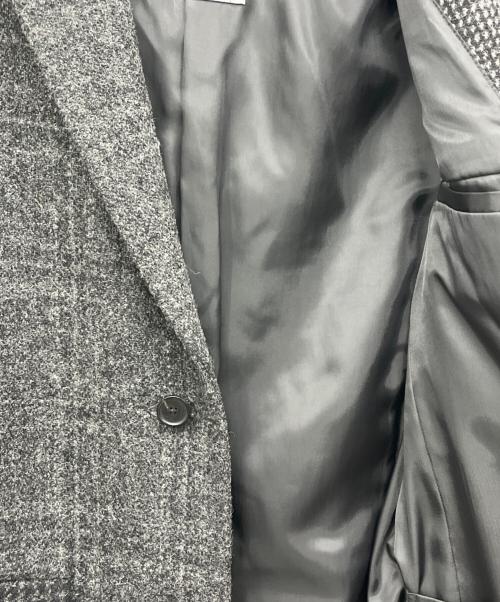 BEAUTY&YOUTH（ビューティーアンドユース）BEAUTY&YOUTH (ビューティーアンドユース) Harris Tweed (ハリスツイード) チェスターコート ブラック サイズ:Mの古着・服飾アイテム