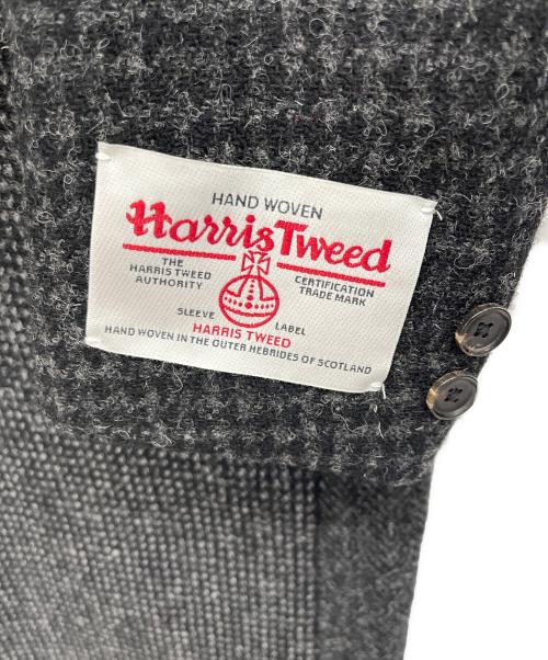 BEAUTY&YOUTH（ビューティーアンドユース）BEAUTY&YOUTH (ビューティーアンドユース) Harris Tweed (ハリスツイード) チェスターコート ブラック サイズ:Mの古着・服飾アイテム
