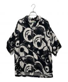 penneys HAWAII（penneys HAWAII）の古着「アロハシャツ」｜ホワイト×ブラック
