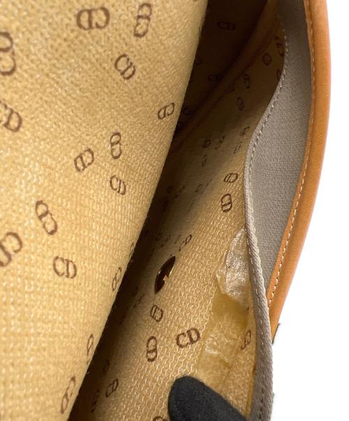 Christian Dior（クリスチャン ディオール）Christian Dior (クリスチャン ディオール) ショルダーバッグ グレー×ブラウンの古着・服飾アイテム