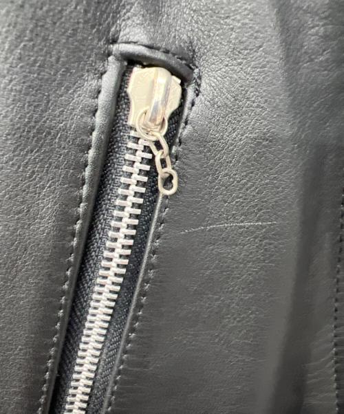 HARLEY-DAVIDSON（ハーレーダビッドソン）HARLEY-DAVIDSON (ハーレーダビッドソン) ダブルライダースジャケット ブラック サイズ:38の古着・服飾アイテム