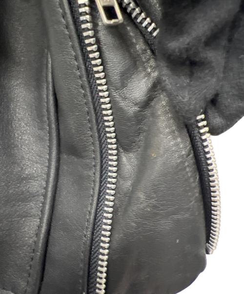 HARLEY-DAVIDSON（ハーレーダビッドソン）HARLEY-DAVIDSON (ハーレーダビッドソン) ダブルライダースジャケット ブラック サイズ:38の古着・服飾アイテム