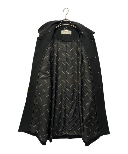 BALMAIN（バルマン）BALMAIN (バルマン) カシミヤコート ブラック サイズ:Mの古着・服飾アイテム
