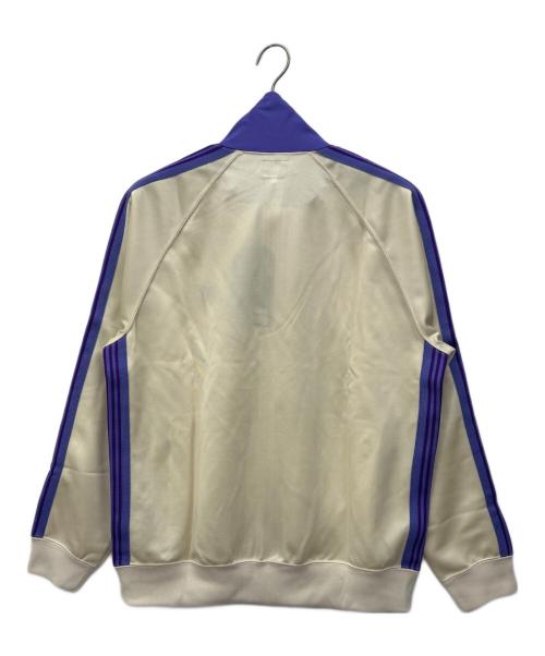 Needles（ニードルズ）Needles (ニードルズ) トラックジャケット ベージュ×パープル サイズ:Lの古着・服飾アイテム