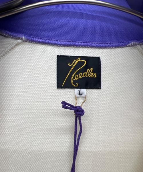 Needles（ニードルズ）Needles (ニードルズ) トラックジャケット ベージュ×パープル サイズ:Lの古着・服飾アイテム