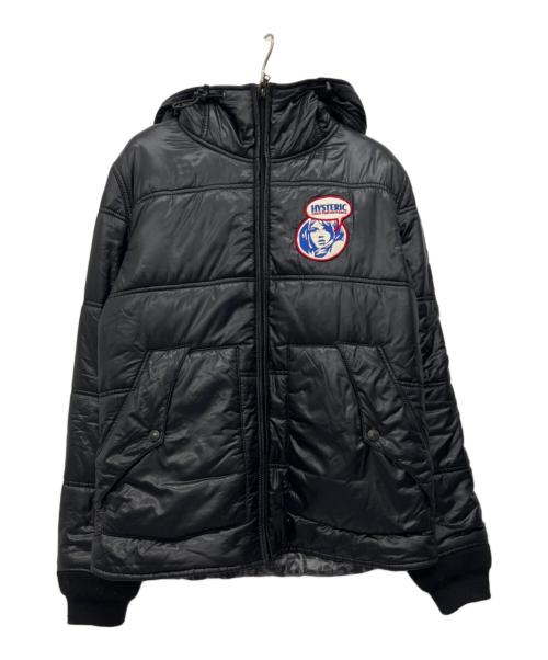 Hysteric Glamour（ヒステリックグラマー）Hysteric Glamour (ヒステリックグラマー) プリマロフトジャケット ブラック サイズ:Mの古着・服飾アイテム
