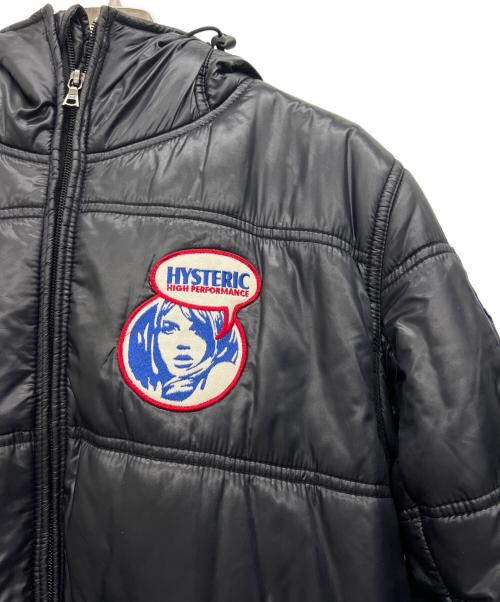 Hysteric Glamour（ヒステリックグラマー）Hysteric Glamour (ヒステリックグラマー) プリマロフトジャケット ブラック サイズ:Mの古着・服飾アイテム