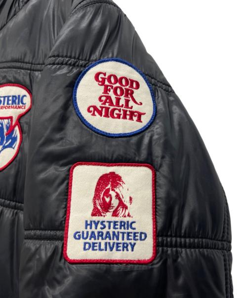 Hysteric Glamour（ヒステリックグラマー）Hysteric Glamour (ヒステリックグラマー) プリマロフトジャケット ブラック サイズ:Mの古着・服飾アイテム