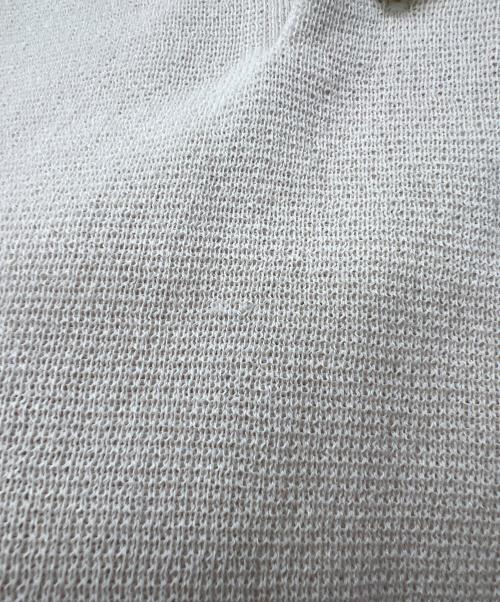 NKNIT（エヌニット）NKNIT (ンニット) ニットポロシャツ アイボリー サイズ:-の古着・服飾アイテム