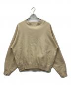 steinシュタイン）の古着「クルーネックスウェット」｜ベージュ