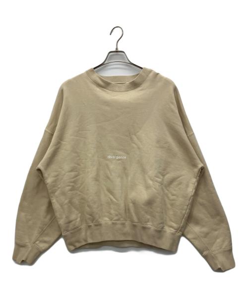 stein（シュタイン）stein (シュタイン) クルーネックスウェット ベージュ サイズ:Mの古着・服飾アイテム