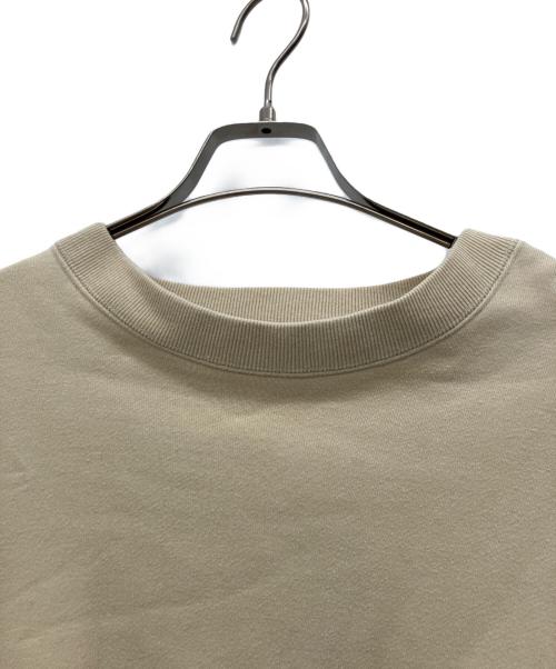 stein（シュタイン）stein (シュタイン) クルーネックスウェット ベージュ サイズ:Mの古着・服飾アイテム