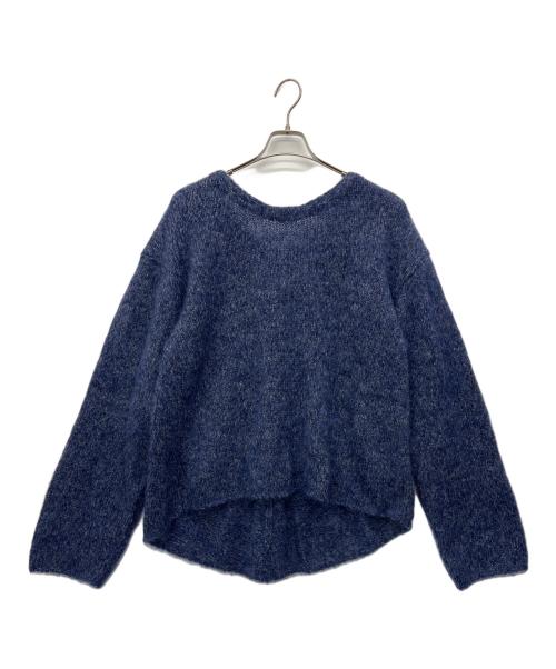 oll（オール）oll (オール) 厚手ニット ネイビー サイズ:02の古着・服飾アイテム