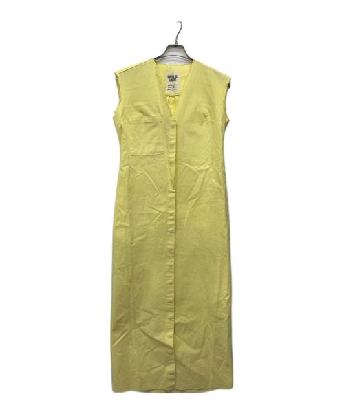 gabriela coll garments（ガブリエラコールガーメンツ）gabriela coll garments (ガブリエラコールガーメンツ) ノースリーブ・キャミソールワンピース イエロー サイズ:Sの古着・服飾アイテム