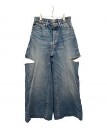 INSCRIRE（アンスクリア）の古着「デニムパンツ」｜ブルー