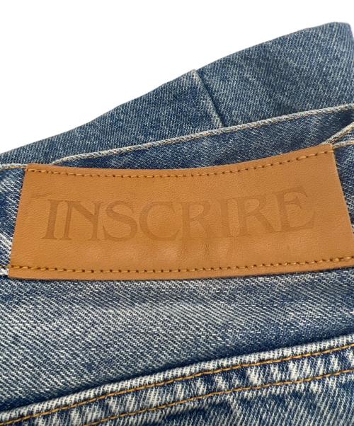 INSCRIRE（アンスクリア）INSCRIRE (アンスクリア) デニムパンツ ブルー サイズ:34の古着・服飾アイテム