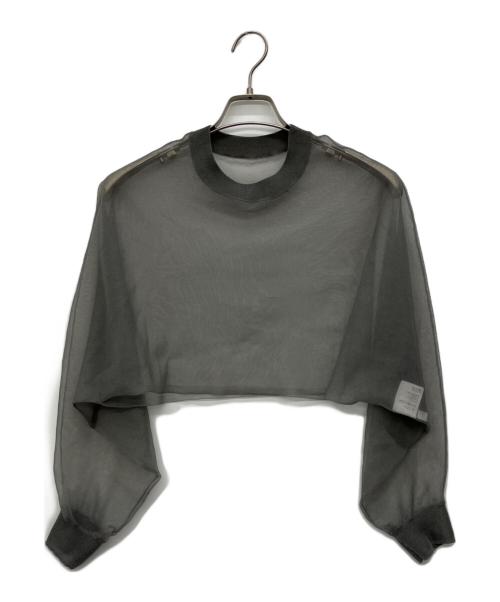 HYKE（ハイク）HYKE (ハイク) 長袖カットソー グレー サイズ:1の古着・服飾アイテム