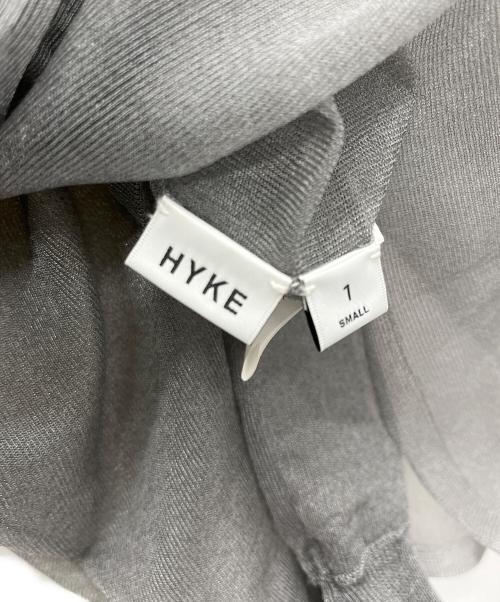 HYKE（ハイク）HYKE (ハイク) 長袖カットソー グレー サイズ:1の古着・服飾アイテム
