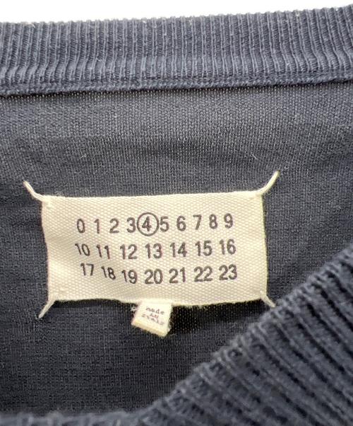 Maison Margiela（メゾンマルジェラ）Maison Margiela (メゾンマルジェラ) 薄手ニット ネイビー サイズ:Sの古着・服飾アイテム