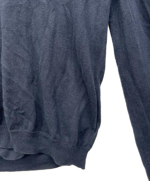 Maison Margiela（メゾンマルジェラ）Maison Margiela (メゾンマルジェラ) 薄手ニット ネイビー サイズ:Sの古着・服飾アイテム