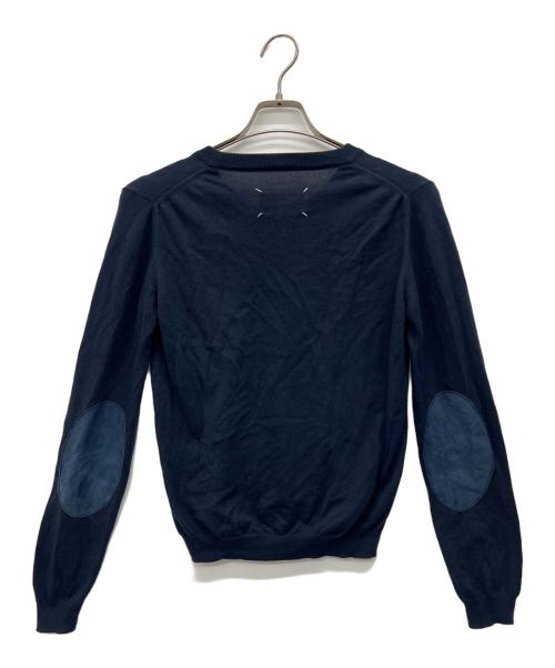 Maison Margiela（メゾンマルジェラ）Maison Margiela (メゾンマルジェラ) 薄手ニット ネイビー サイズ:Sの古着・服飾アイテム