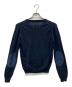 Maison Margiela (メゾンマルジェラ) 薄手ニット ネイビー サイズ:S：9000円