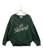 INSCRIREアンスクリア）の古着「クルーネックスウェット」｜グリーン