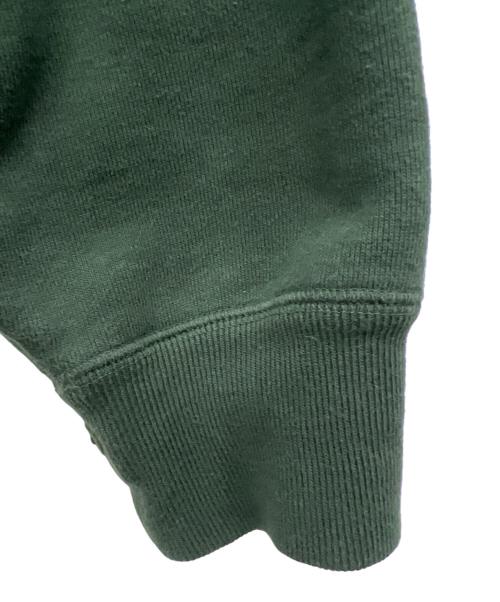 INSCRIRE（アンスクリア）INSCRIRE (アンスクリア) クルーネックスウェット グリーン サイズ:Sの古着・服飾アイテム