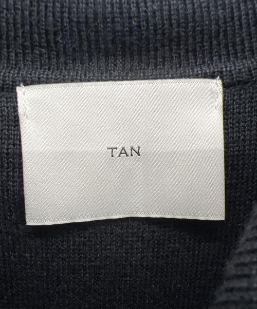 TAN（タン）TAN (タン) 厚手カーディガン ブラック サイズ:‐の古着・服飾アイテム