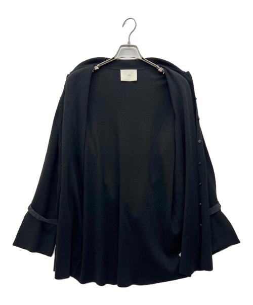 TAN（タン）TAN (タン) 厚手カーディガン ブラック サイズ:‐の古着・服飾アイテム