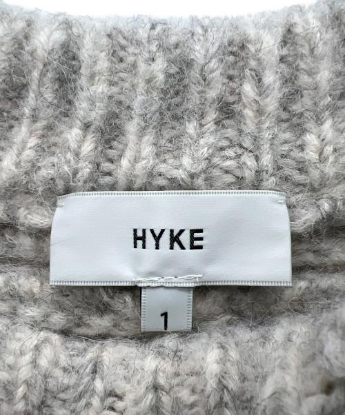 HYKE（ハイク）HYKE (ハイク) 長袖ワンピース グレー サイズ:１の古着・服飾アイテム