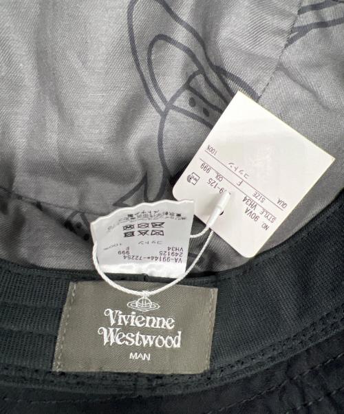 Vivienne Westwood man（ヴィヴィアン ウェストウッド マン）Vivienne Westwood man (ヴィヴィアン ウェストウッド マン) ハット ブラックの古着・服飾アイテム
