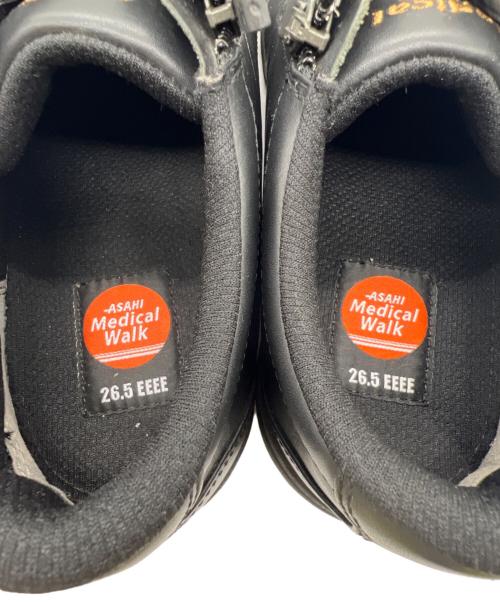 ASAHI Medical Walk（アサヒメディカルウォーク）ASAHI Medical Walk (アサヒメディカルウォーク) ウォーキングシューズ ブラック サイズ:26.5の古着・服飾アイテム