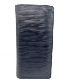 LOUIS VUITTON（ルイ ヴィトン）の古着「ポルトフォイユ・ブラザ」｜ネイビー