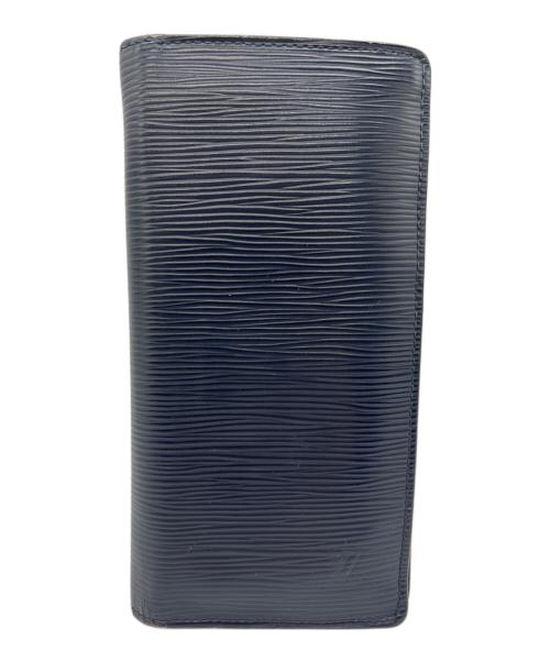 LOUIS VUITTON（ルイ ヴィトン）LOUIS VUITTON (ルイ ヴィトン) ポルトフォイユ・ブラザ ネイビーの古着・服飾アイテム