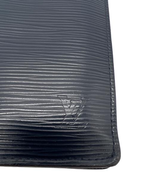 LOUIS VUITTON（ルイ ヴィトン）LOUIS VUITTON (ルイ ヴィトン) ポルトフォイユ・ブラザ ネイビーの古着・服飾アイテム