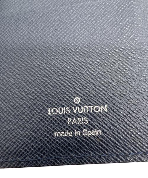 LOUIS VUITTON（ルイ ヴィトン）LOUIS VUITTON (ルイ ヴィトン) ポルトフォイユ・ブラザ ネイビーの古着・服飾アイテム