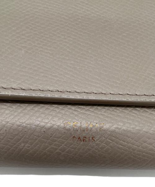 CELINE（セリーヌ）CELINE (セリーヌ) 長財布 グレーの古着・服飾アイテム