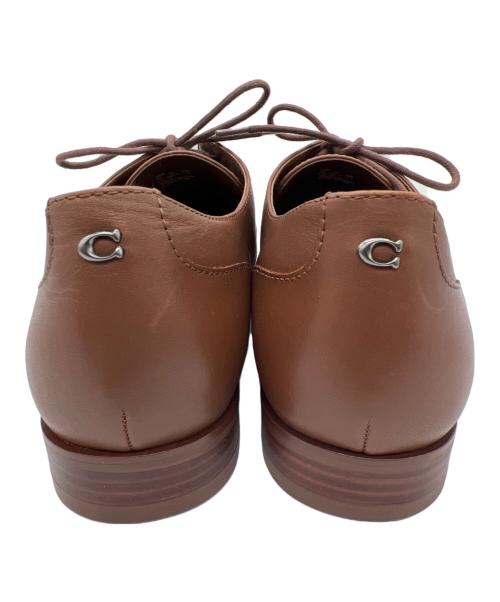 COACH（コーチ）COACH (コーチ) グラハムダービーシューズ ブラウン サイズ:41.5の古着・服飾アイテム