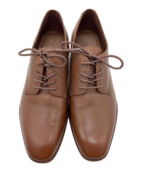 COACH（コーチ）COACH (コーチ) グラハムダービーシューズ ブラウン サイズ:41.5の古着・服飾アイテム